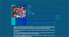 Desktop Screenshot of fuelinjectionconnection.com