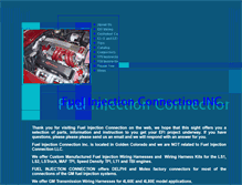 Tablet Screenshot of fuelinjectionconnection.com